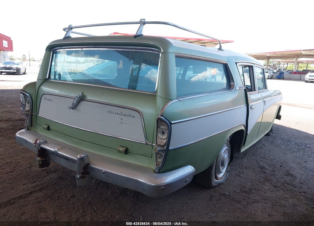 1957 RAMBLER CROSSCOUNTRY VIN: A8989