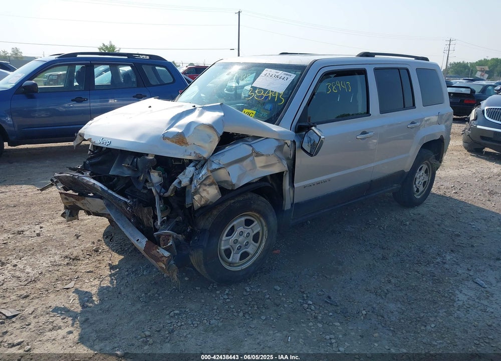 2012 JEEP PATRIOT SPORT VIN: 1C4NJRBB1CD597856