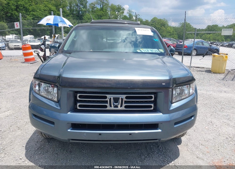 2007 HONDA RIDGELINE RTL VIN: 2HJYK16597H537781