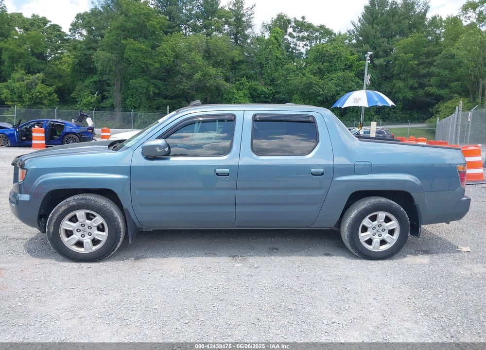 2007 HONDA RIDGELINE RTL VIN: 2HJYK16597H537781