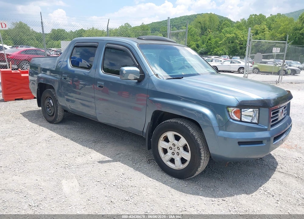 2007 HONDA RIDGELINE RTL VIN: 2HJYK16597H537781