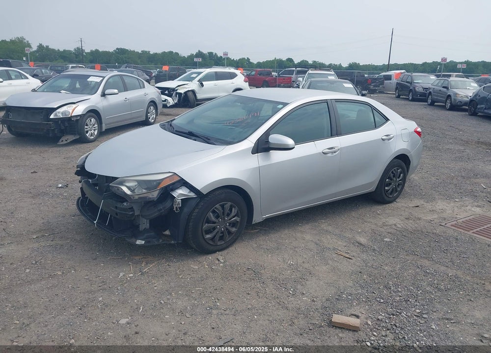 2014 TOYOTA COROLLA L VIN: 2T1BURHE6EC088938