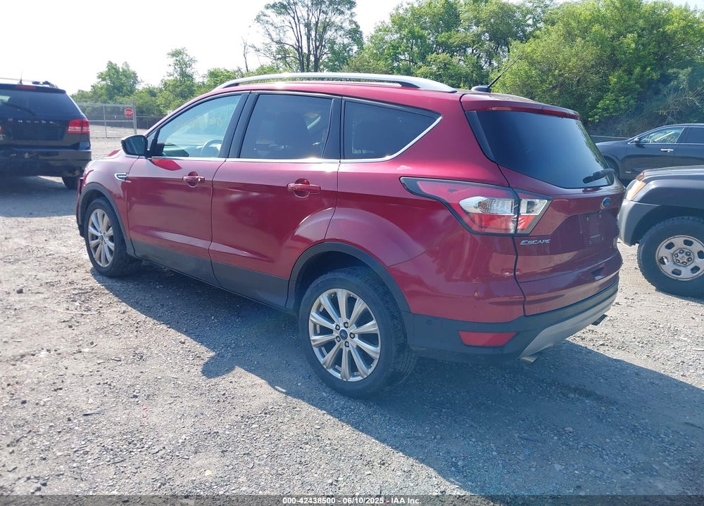2017 FORD ESCAPE VIN: 1FMCU9J95HUB25837