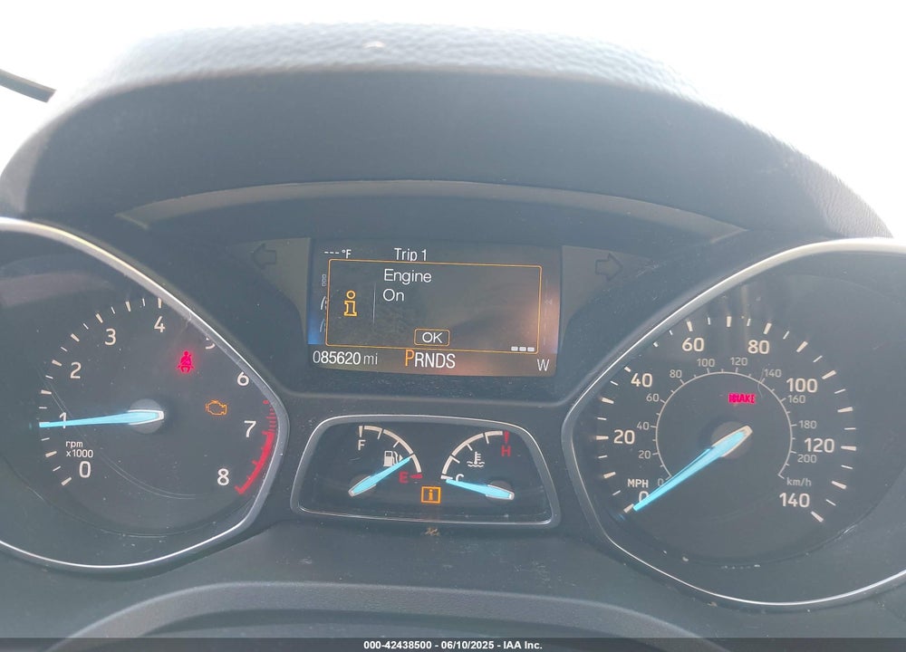 2017 FORD ESCAPE VIN: 1FMCU9J95HUB25837