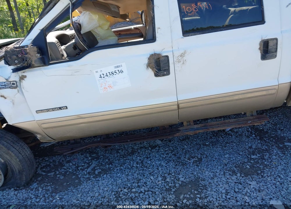 2001 FORD F-250 LARIAT/XL/XLT VIN: 1FTNW21F21ED26003
