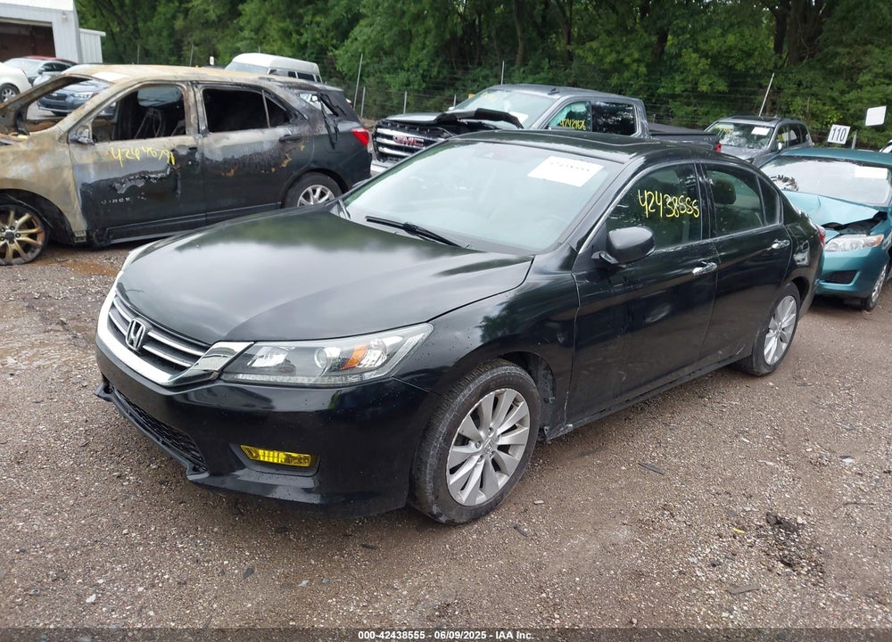 2014 HONDA ACCORD EX-L V-6 VIN: 1HGCR3F86EA029099