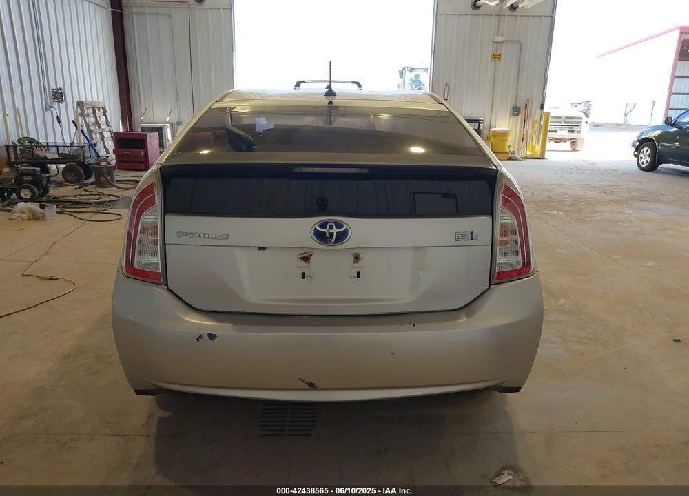 2013 TOYOTA PRIUS THREE VIN: JTDKN3DU7D1728505