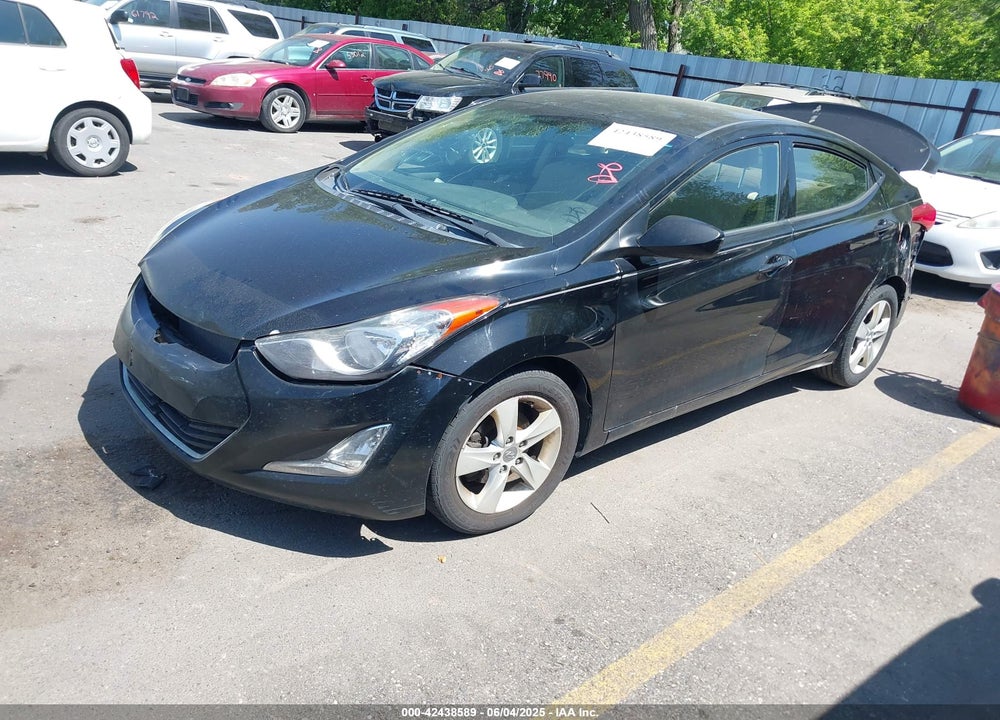 2013 HYUNDAI ELANTRA GLS VIN: KMHDH4AE0DU894846