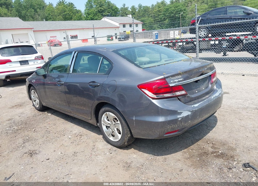 2015 HONDA CIVIC LX VIN: 19XFB2F53FE220901