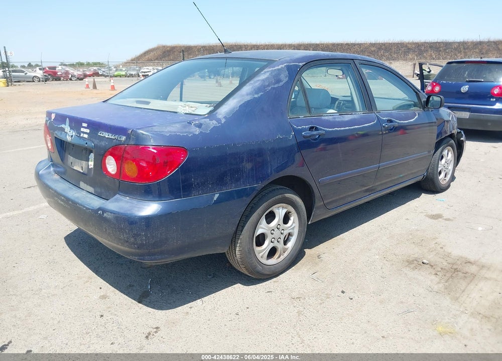 2003 TOYOTA COROLLA LE VIN: 1NXBR32E53Z011528