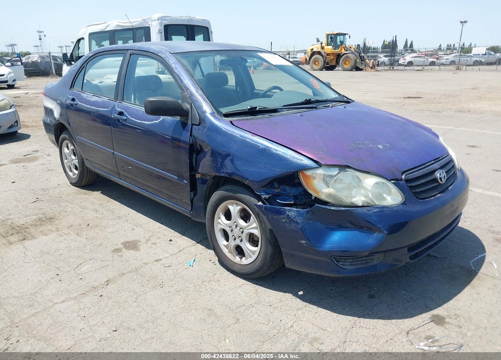 2003 TOYOTA COROLLA LE VIN: 1NXBR32E53Z011528