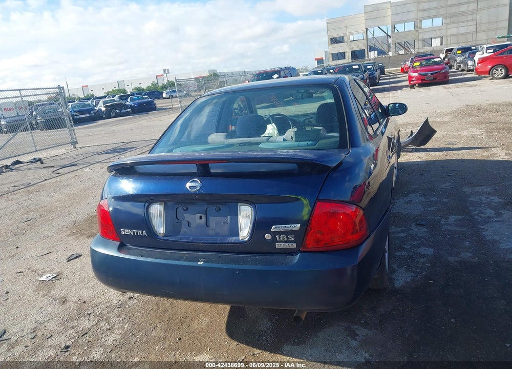 2005 NISSAN SENTRA VIN: 3N1CB51D85L554437