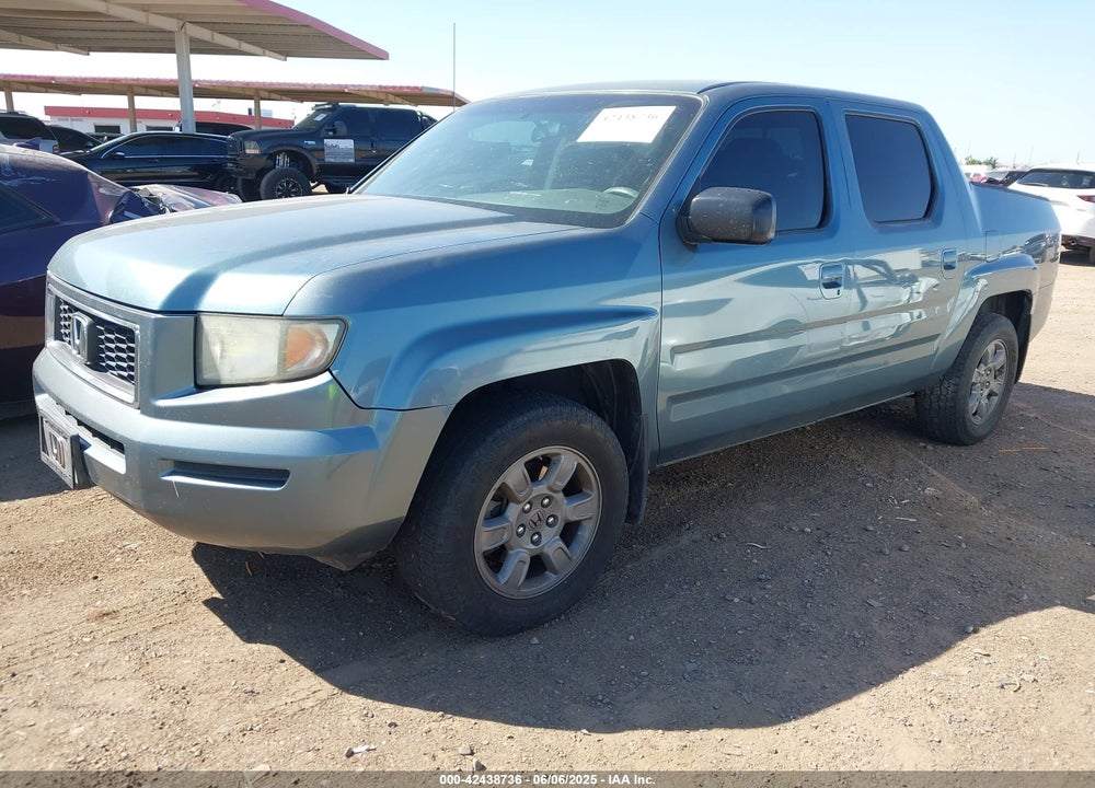 2007 HONDA RIDGELINE RTX VIN: 2HJYK16317H512517