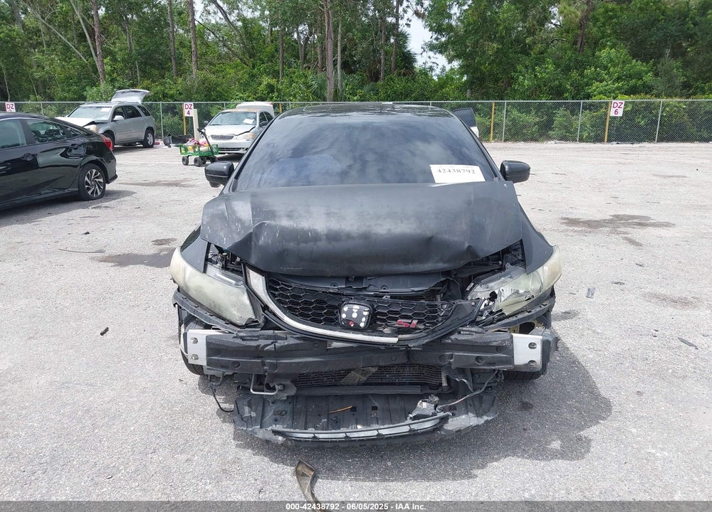 2015 HONDA CIVIC SI VIN: 2HGFB6E52FH708459