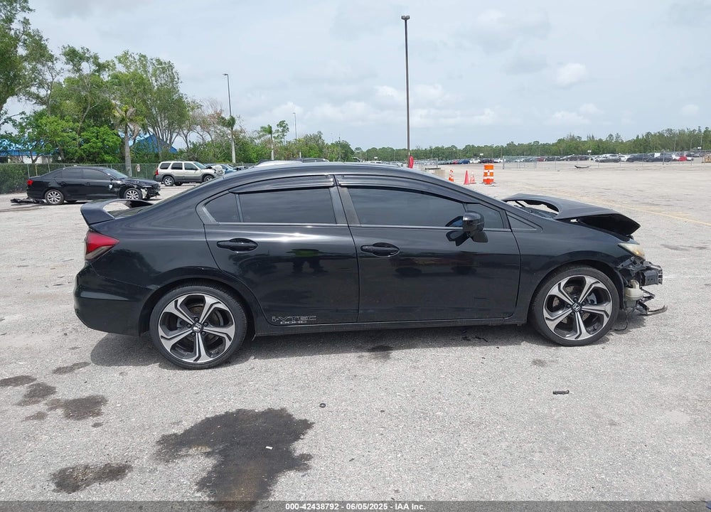 2015 HONDA CIVIC SI VIN: 2HGFB6E52FH708459