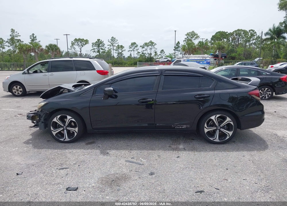 2015 HONDA CIVIC SI VIN: 2HGFB6E52FH708459