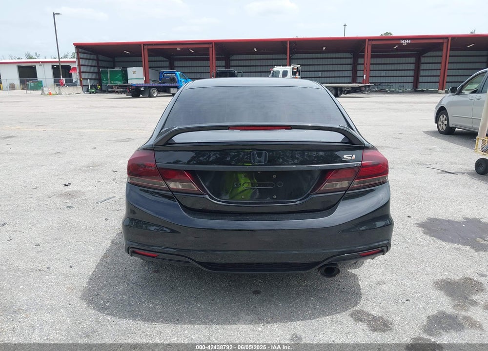 2015 HONDA CIVIC SI VIN: 2HGFB6E52FH708459