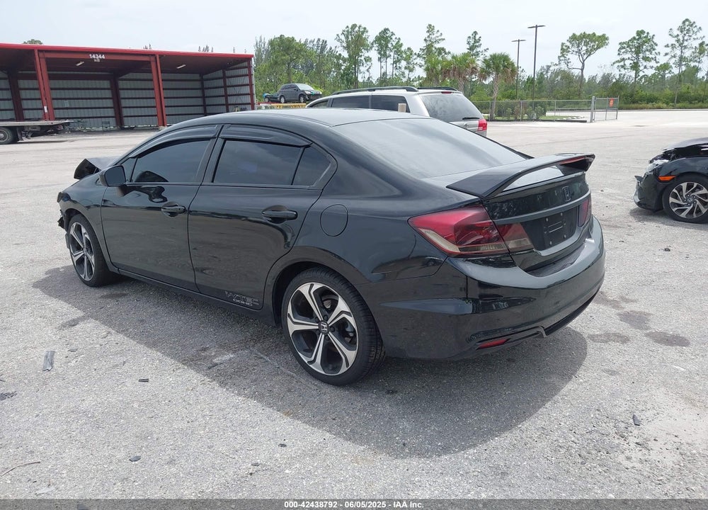 2015 HONDA CIVIC SI VIN: 2HGFB6E52FH708459