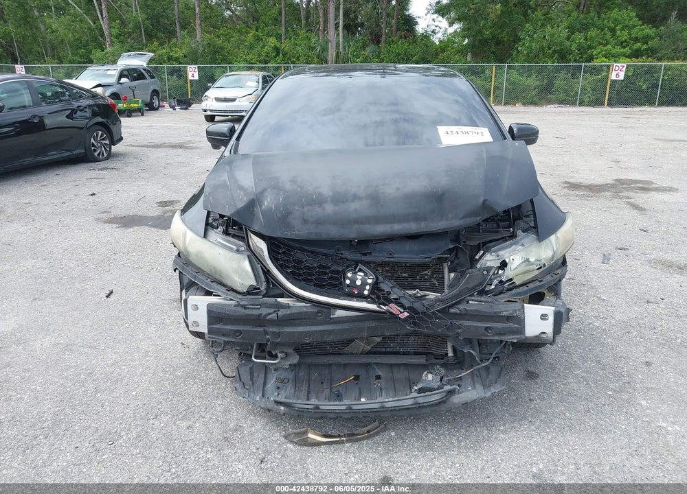 2015 HONDA CIVIC SI VIN: 2HGFB6E52FH708459