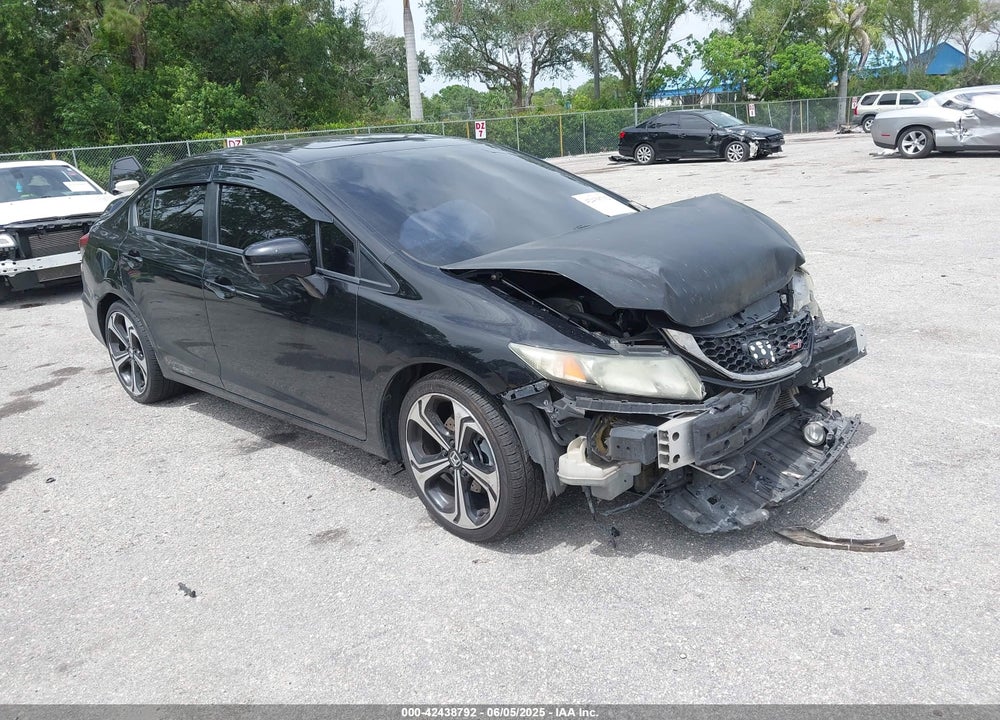 2015 HONDA CIVIC SI VIN: 2HGFB6E52FH708459