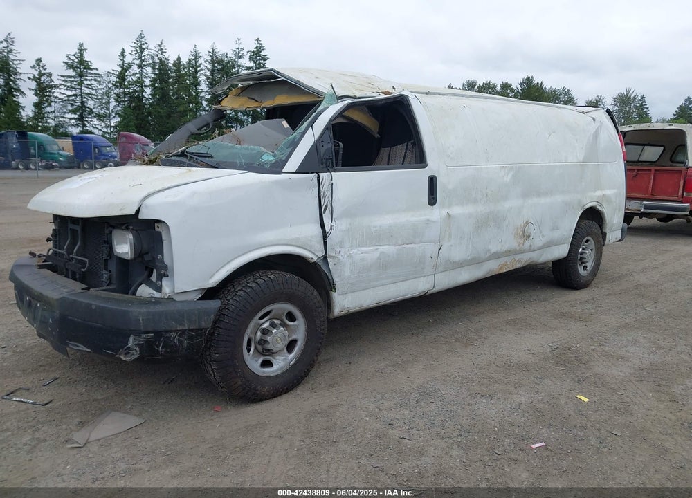 2013 CHEVROLET EXPRESS 2500 WORK VAN VIN: 1GCWGGBA9D1163007