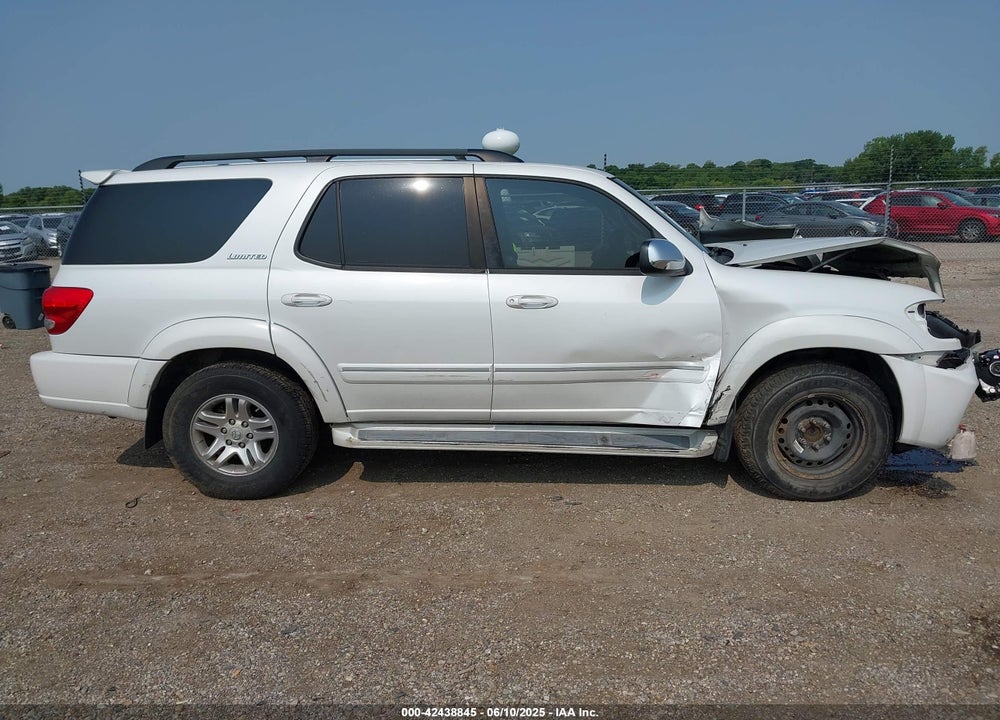 2007 TOYOTA SEQUOIA LIMITED V8 VIN: 5TDZT38A87S284708