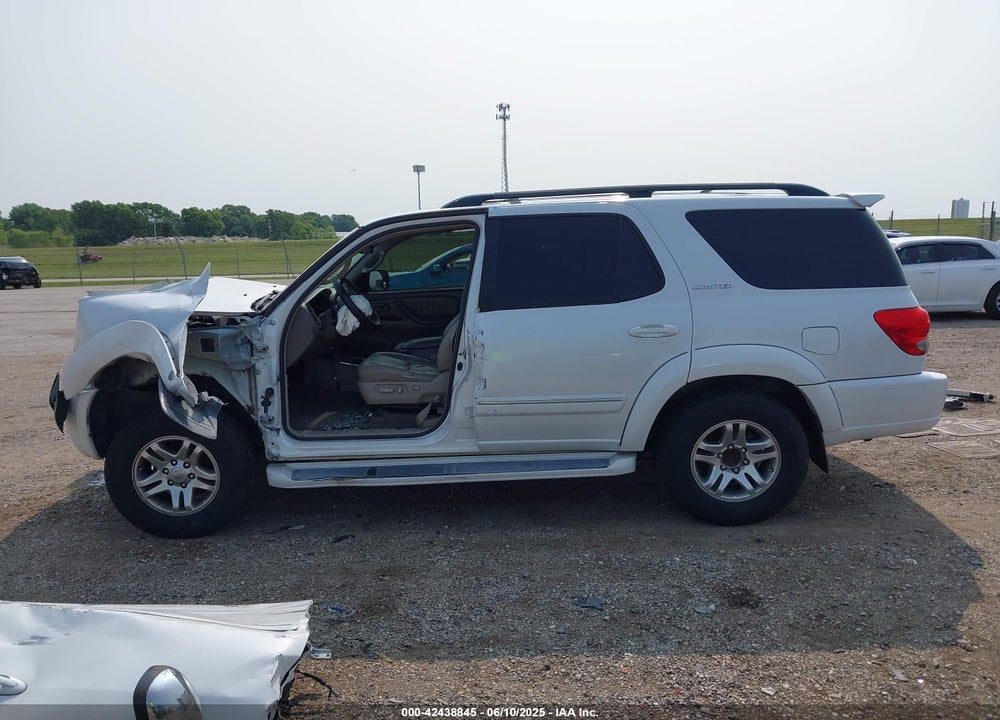 2007 TOYOTA SEQUOIA LIMITED V8 VIN: 5TDZT38A87S284708