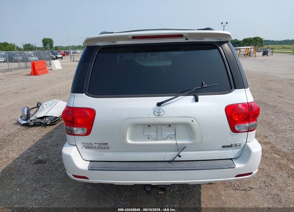 2007 TOYOTA SEQUOIA LIMITED V8 VIN: 5TDZT38A87S284708
