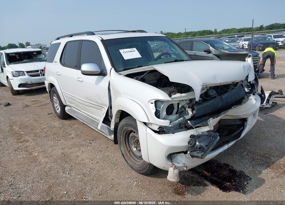 2007 TOYOTA SEQUOIA LIMITED V8 VIN: 5TDZT38A87S284708