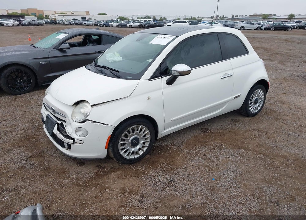 2012 FIAT 500 VIN: 3C3CFFCR9CT120173