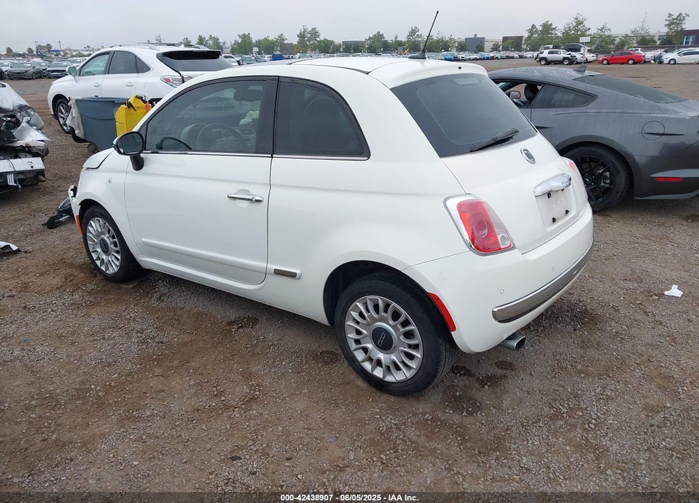 2012 FIAT 500 VIN: 3C3CFFCR9CT120173