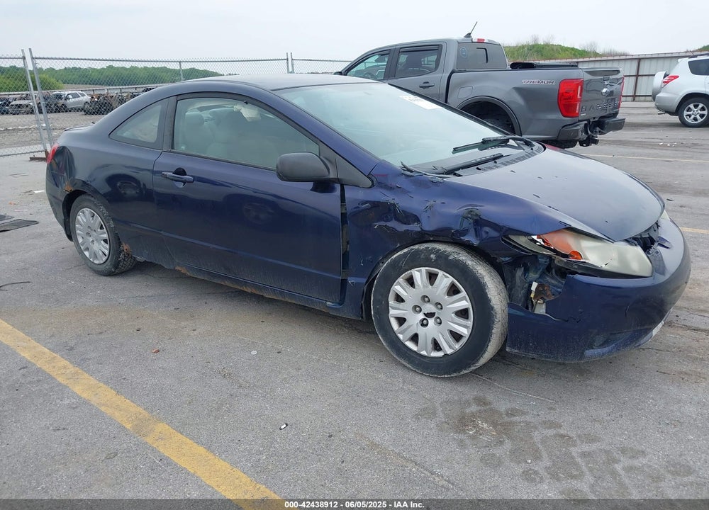 2006 HONDA CIVIC CPE DX VIN: 2HGFG12266H578166