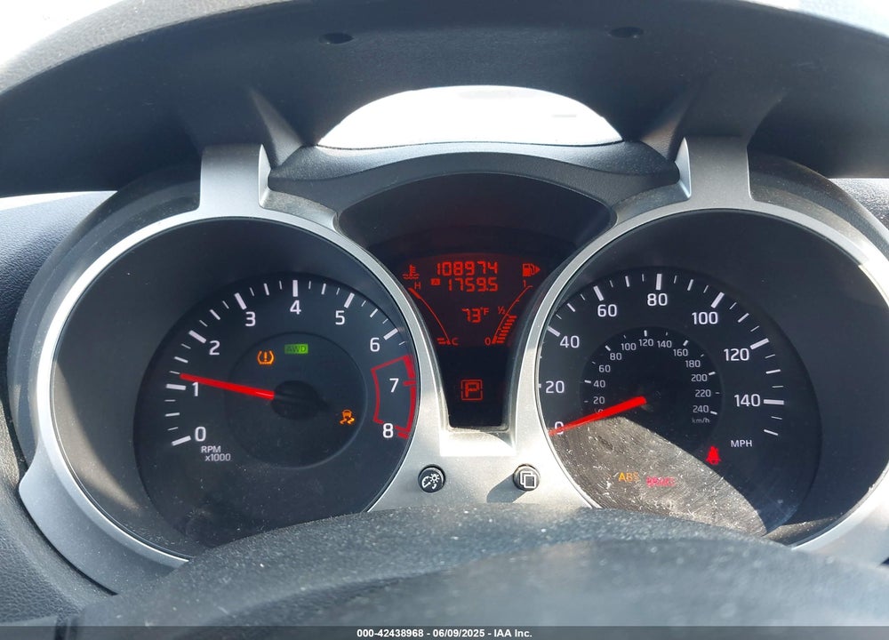 2012 NISSAN JUKE VIN: JN8AF5MV8CT127396