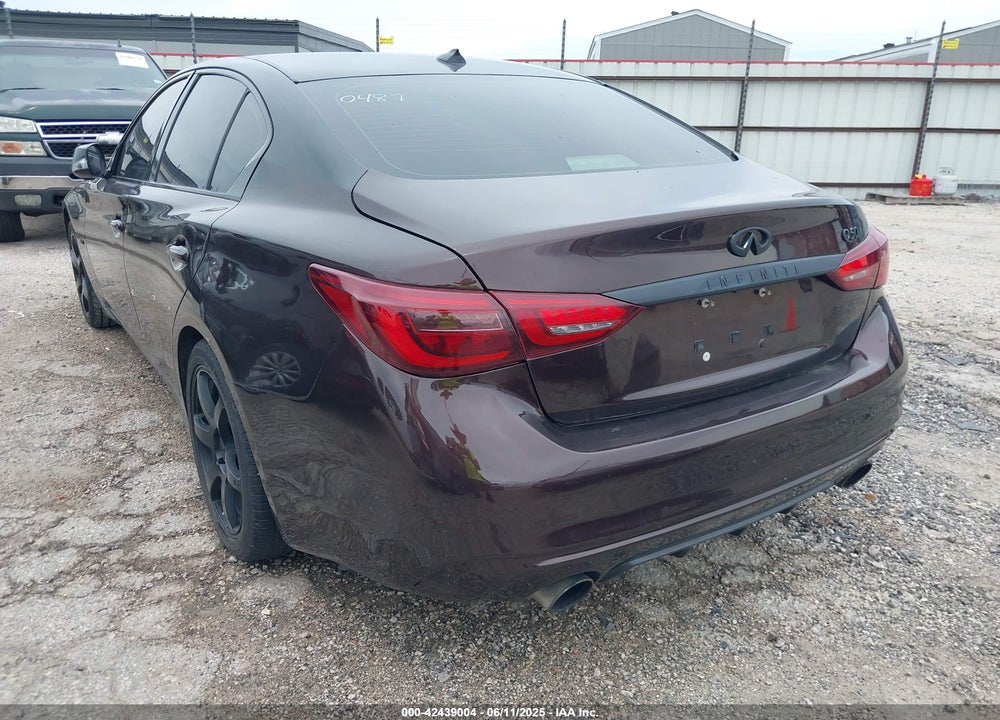 2018 INFINITI Q50 3.0T LUXE VIN: JN1EV7AP3JM350487