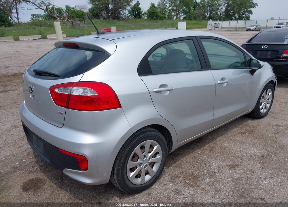 2016 KIA RIO VIN: KNADM5A37G6621574