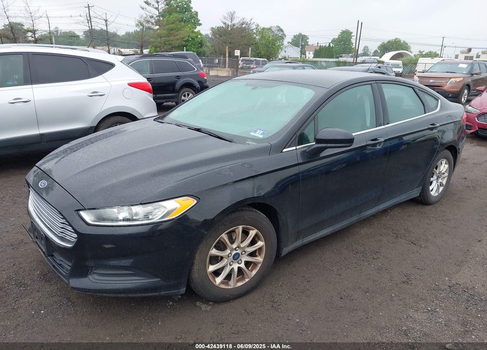 2016 FORD FUSION VIN: 3FA6P0G76GR176818