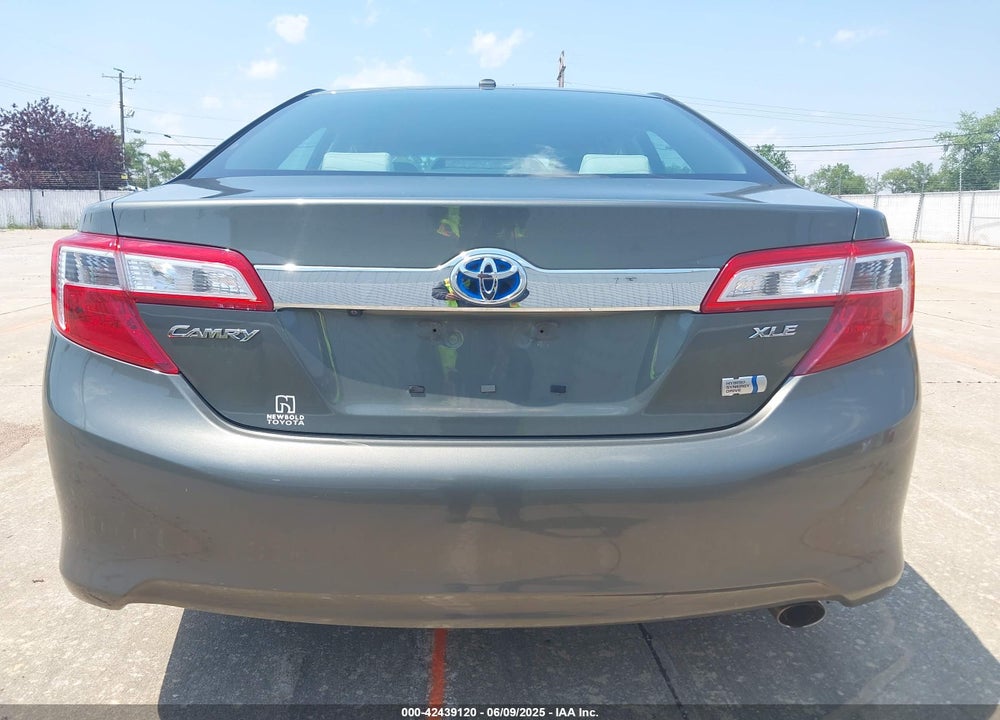 2014 TOYOTA CAMRY HYBRID VIN: 4T1BD1FK5EU108962