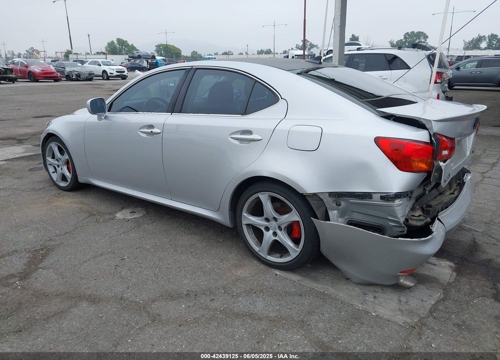 2007 LEXUS IS 250 VIN: JTHBK262272051293