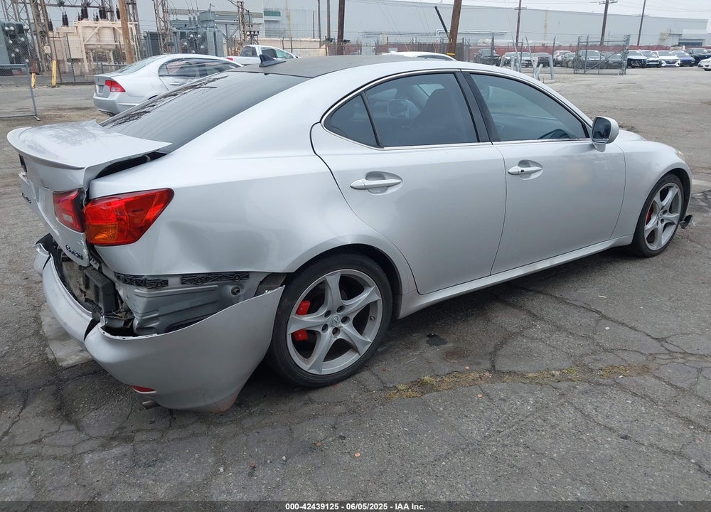 2007 LEXUS IS 250 VIN: JTHBK262272051293
