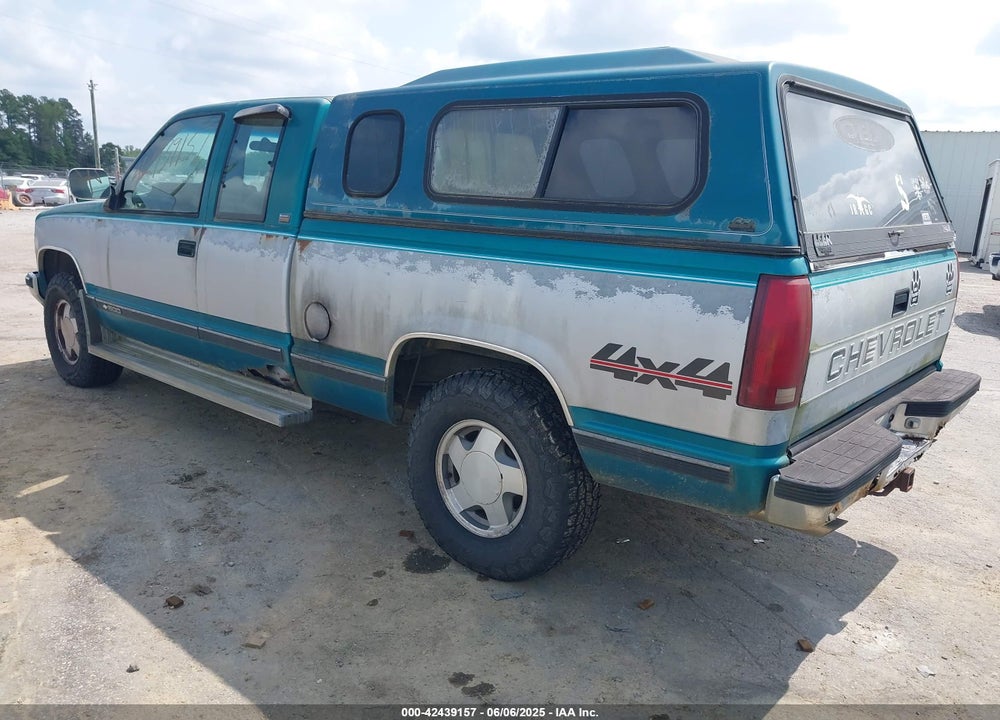 1994 CHEVROLET GMT-400 K1500 VIN: 2GCEK19H7R1104291