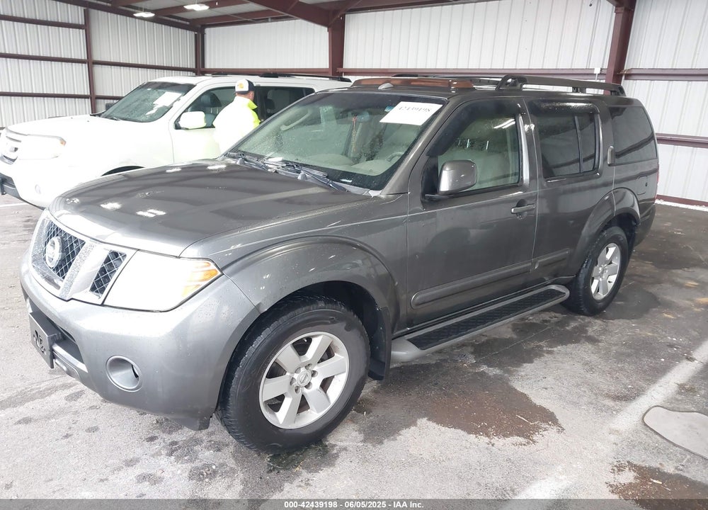 2008 NISSAN PATHFINDER SE VIN: 5N1AR18U78C603136