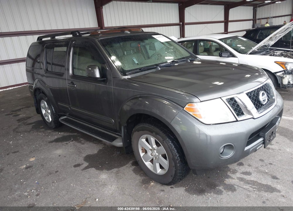 2008 NISSAN PATHFINDER SE VIN: 5N1AR18U78C603136