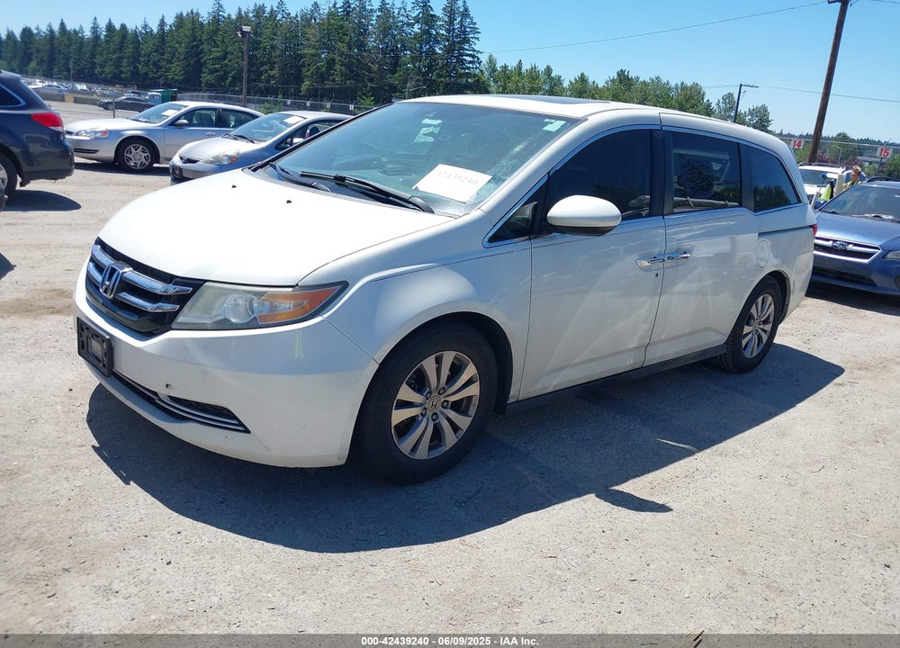 2015 HONDA ODYSSEY EX-L VIN: 5FNRL5H63FB060322