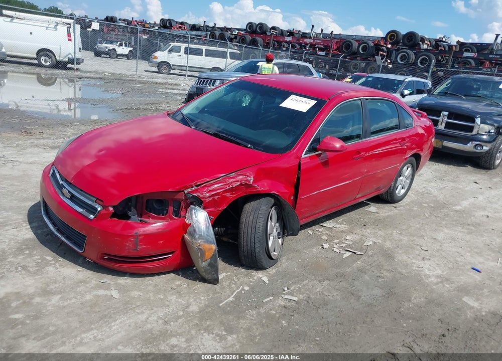 2008 CHEVROLET IMPALA LT VIN: 2G1WT58K489222135