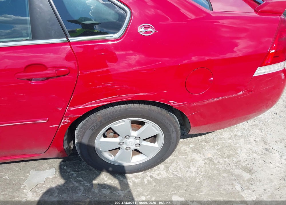 2008 CHEVROLET IMPALA LT VIN: 2G1WT58K489222135