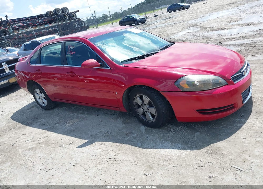 2008 CHEVROLET IMPALA LT VIN: 2G1WT58K489222135