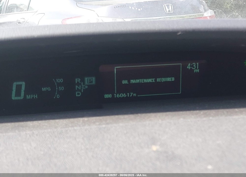 2011 TOYOTA PRIUS TWO VIN: JTDKN3DU6B1444439