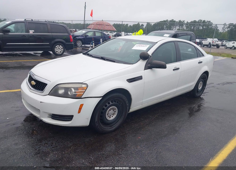 2014 CHEVROLET CAPRICE POLICE VIN: 6G3NS5U23EL929696