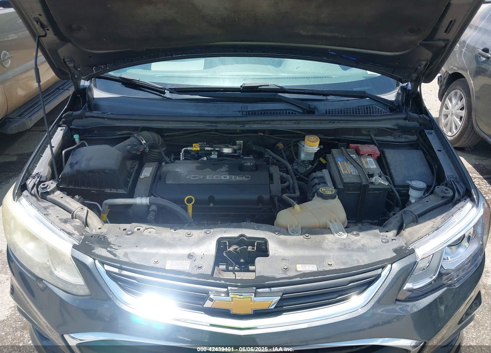 2017 CHEVROLET SONIC VIN: 1G1JD5SHXH4131720