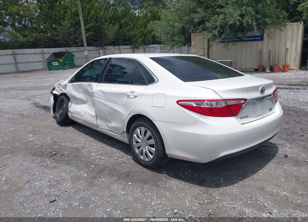 2015 TOYOTA CAMRY HYBRID LE VIN: 4T1BD1FKXFU166549